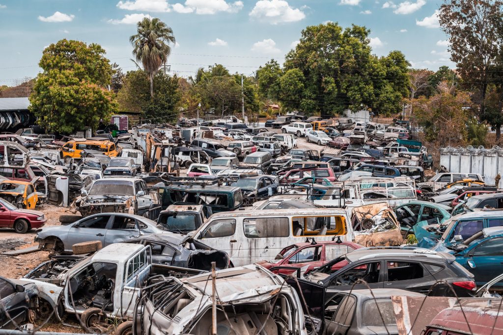 Used Car Parts Junkyards in the USA